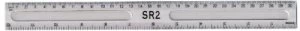 Image of Value Ruler Clear 30cm Pack of 20