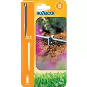 image of Hozelock MICRO Irrigation Hose Stake 5/32" / 4mm Pack of 12