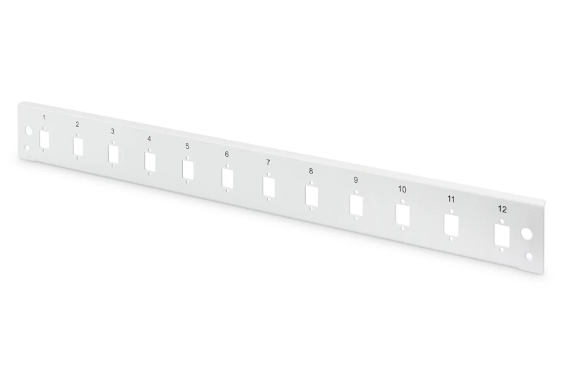 Image of Digitus Fiber Optic Splice Box Front Panel. quick lock. 12x LC DX. SC