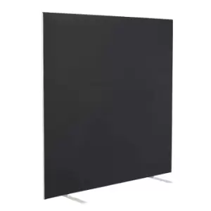 image of TC Office Upholstered Floor Standing Screen, black