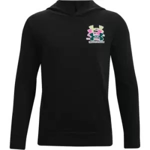 Image of Under Armour Armour Rival Fleece Hoodie Junior Boys - Black