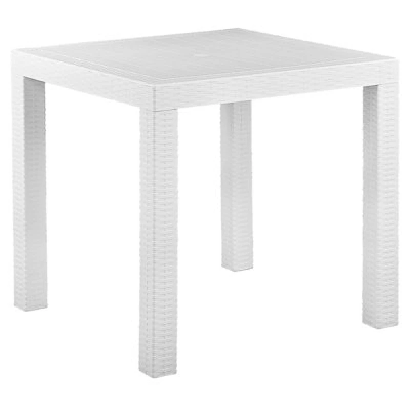 Image of Beliani Bistro Table Fossano 80 Cm 80 Cm White