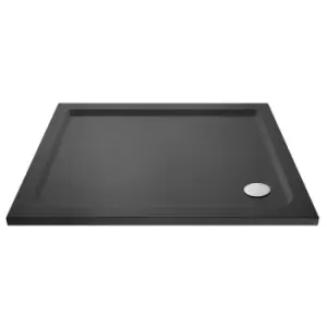 image of Hudson Reed Rectangular Shower Tray 900 x 700mm - Slate Grey