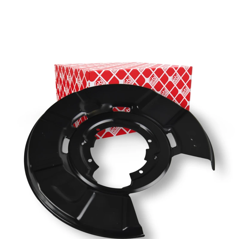 Image of FEBI BILSTEIN 175137 Brake Disc Back Plate Rear Axle Right Splash Panel,brake disc (1330)