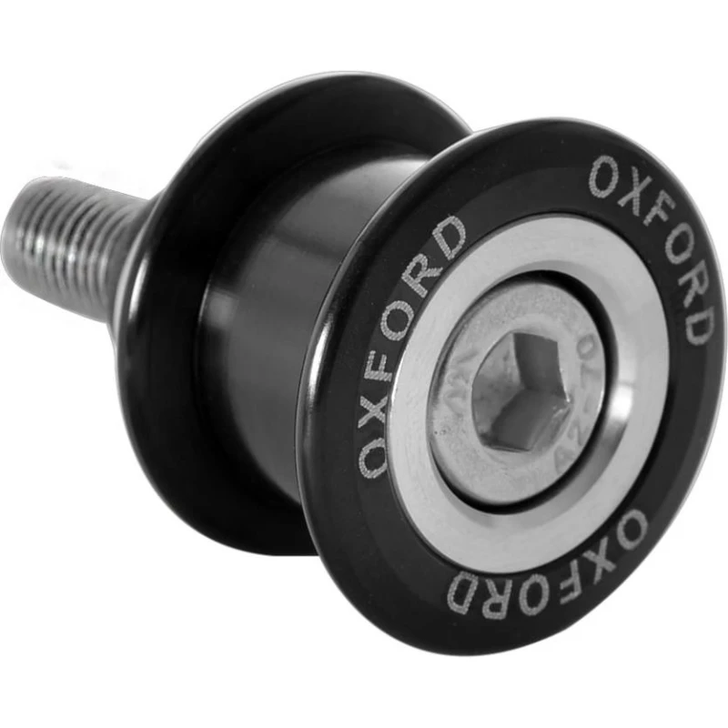 Image of Oxford Motorcycle Bobbin Spinners M10 1.25 Black