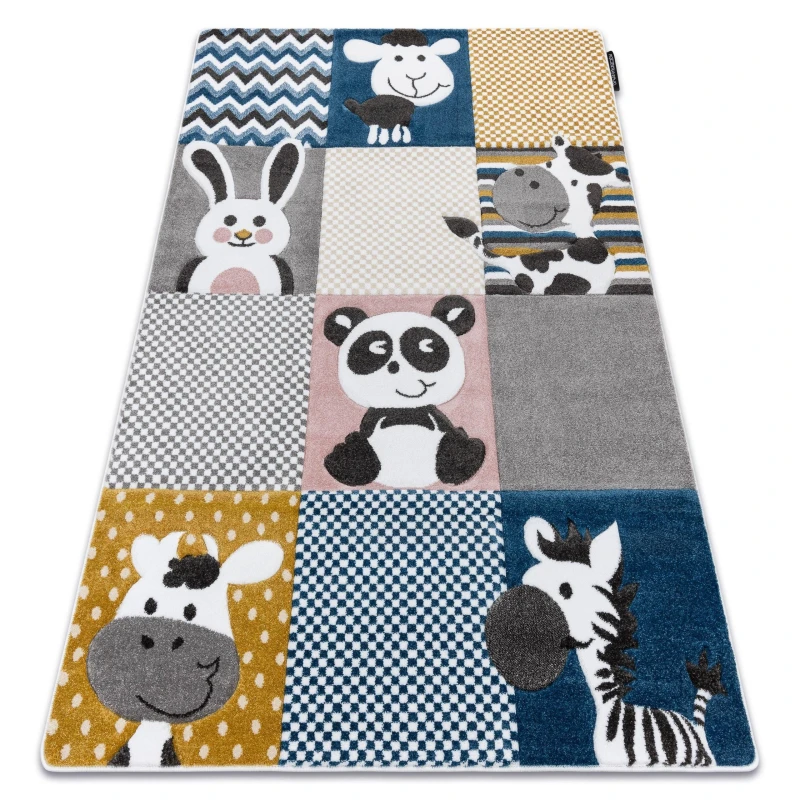 Image of RugsX Petit Rug in Yellow Size: 120cm x 170cm Yellow Unisex 120cm x 170 cm