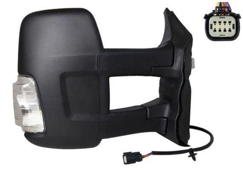 Image of ALKAR 9052734 Wing mirror Right, Electric, Convex Outside Mirror (50)