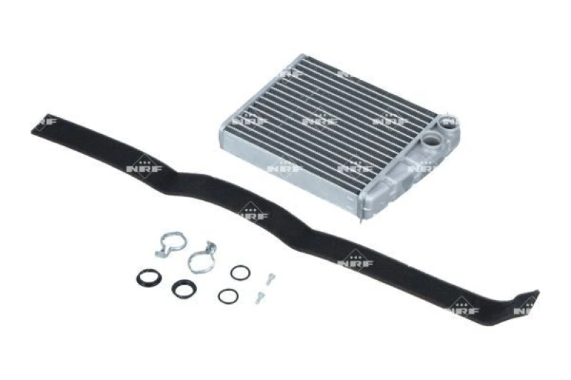 Image of NRF 54278 Heat Exchanger EASY FIT with gaskets/seals Aluminium Heat Exchanger,interior heating (467)