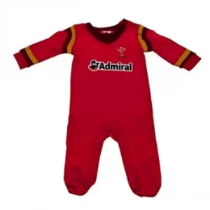 Image of Wales RU Sleepsuit 12/18 mths GD