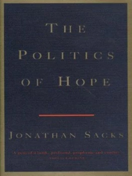 Image of The Politics of Hope by Jonathan Sacks Hardback