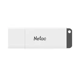 image of Netac U185 USB flash drive 128GB USB Type-A 3.0 White, Grey