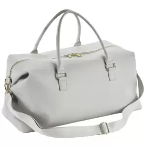 image of Bagbase Womens/Ladies Boutique Weekender Holdall (One Size) (Soft Grey)