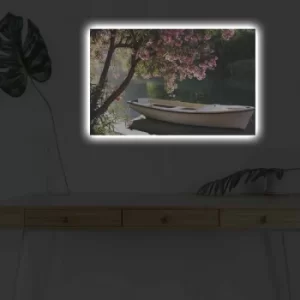 Image of 4570DHDACT-149 Multicolor Decorative LED Lighted Canvas Painting