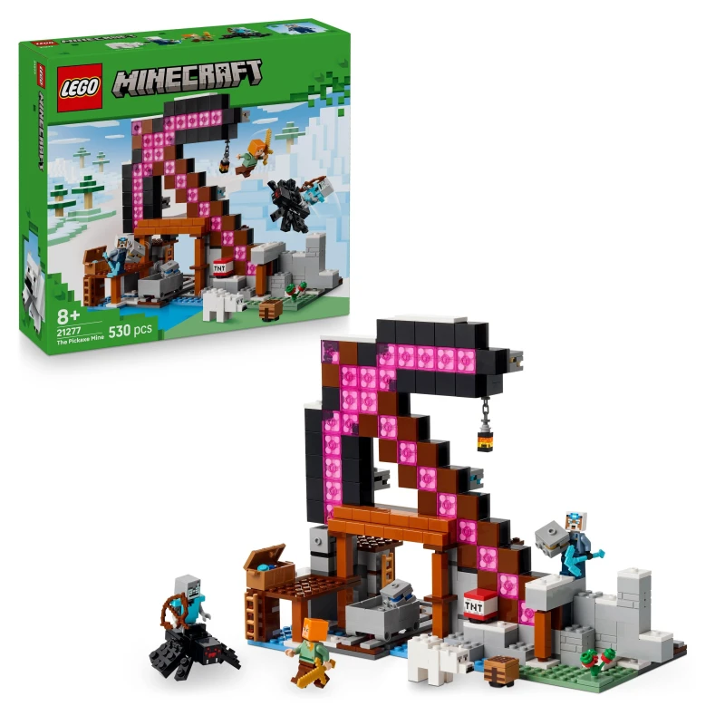 Image of LEGO Minecraft LEGO Minecraft The Pickaxe Mine Gamer-Ro - LEGO Minecraft Male TC67001