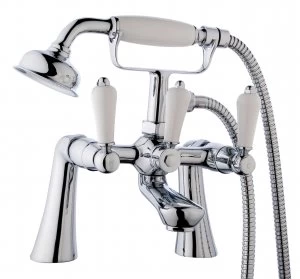 image of Wickes Enchanted Bath Shower Mixer Tap - Chrome