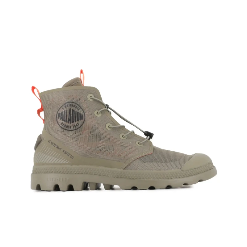 Image of Palladium Boots Unisex PAMPA LITE TRAVEL VT DUSKY GREEN