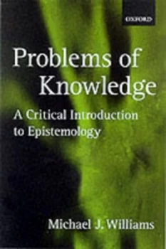 Image of Problems of Knowledge by Michael Williams Book
