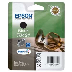 Image of Epson Sunglasses T0431 Black Ink Cartridge
