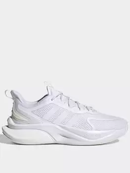 Image of adidas Sportswear Alphabounce+ Sustainable Bounce Lifestyle Running Trainers, White, Size 10, Men