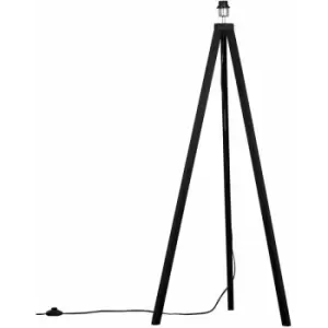 Image of Tripod Floor Lamp Base - Black