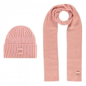 Image of Ugg Beanie Set - Pink Cloud