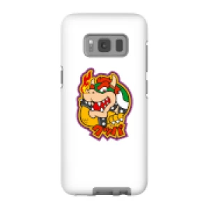 image of Nintendo Super Mario Bowser Kanji Phone Case - Samsung S8 - Tough Case - Gloss