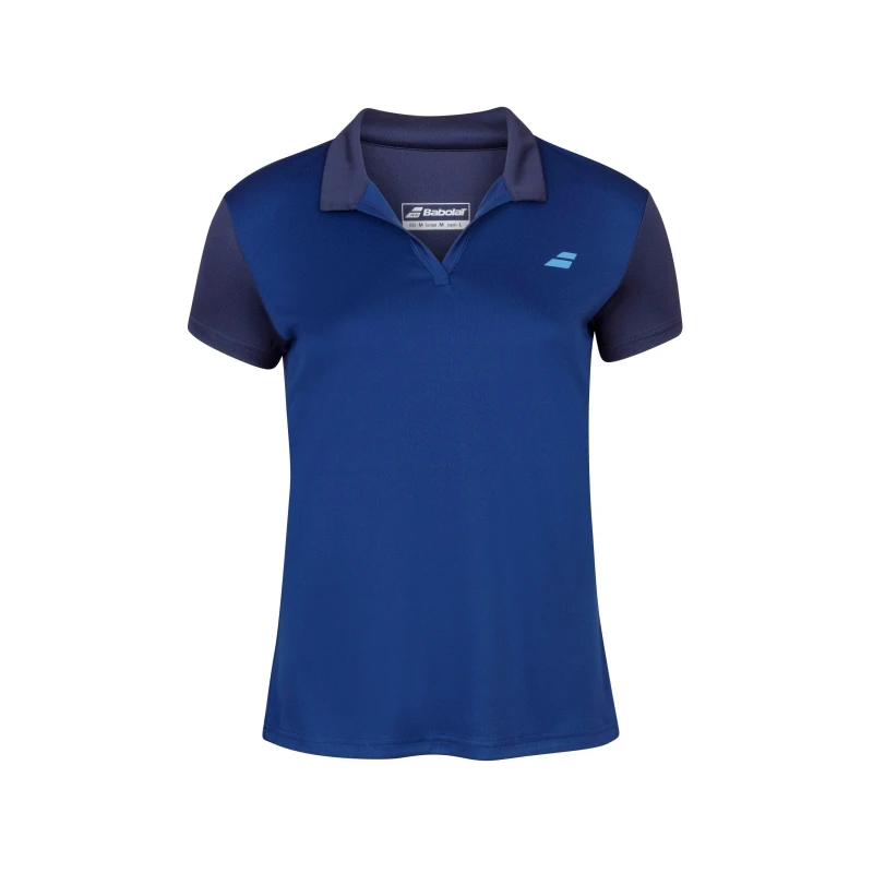 Image of Babolat Play Polo Shirts Juniors - Blue Blue 10 Years