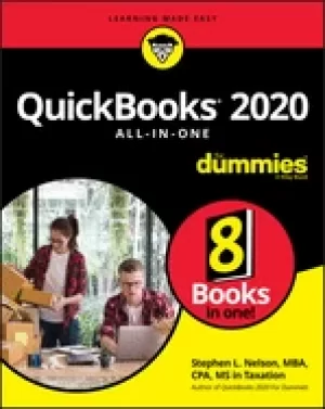 Image of quickbooks 2020 all in one for dummies