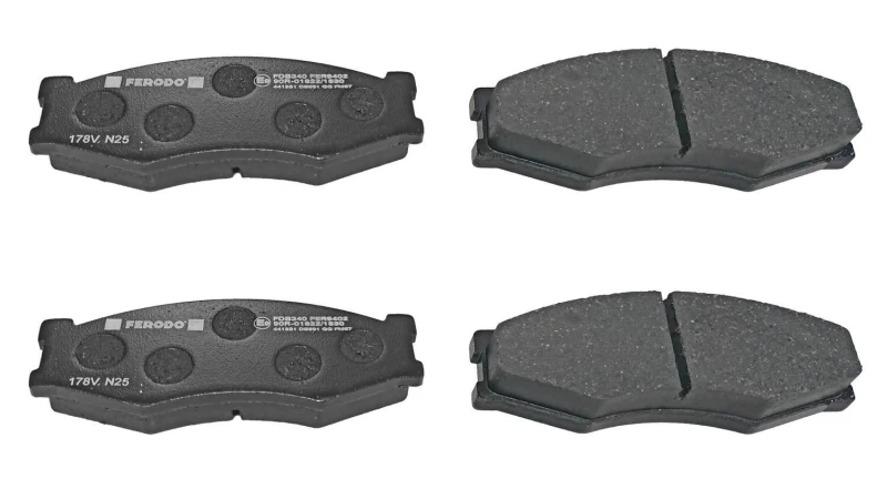 Image of FERODO Brake pad set FERODO FDB340