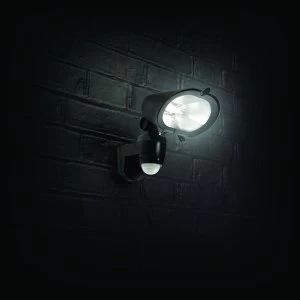 Image of Wickes Black Halogen Security Floodlight with PIR - 120W R7S