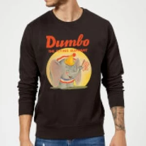 image of Dumbo Flying Elephant Sweatshirt - Black