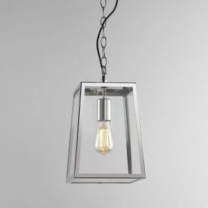 Image of Outdoor Pendant Light Polished Nickel, E27