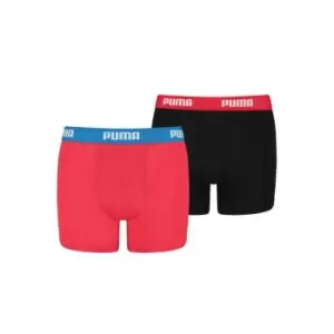 Image of Puma 2 Pack Boxers Junior Boys - Multi