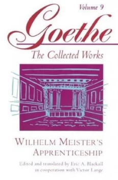 Image of Wilhelm Meisters Apprenticeship by Johann Wolfgang Von Goethe Book