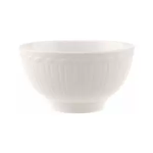 image of Villeroy & Boch Cellini Bowl, Premium Porcelain, White