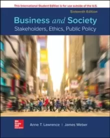 Image of ISE BUSINESS AND SOCIETY: STAKEHOLDERS ETHC PUBLIC POLICY