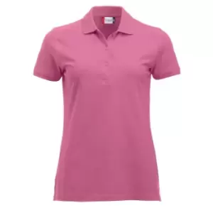 Image of Clique Womens/Ladies Marion Polo Shirt (M) (Bright Pink)
