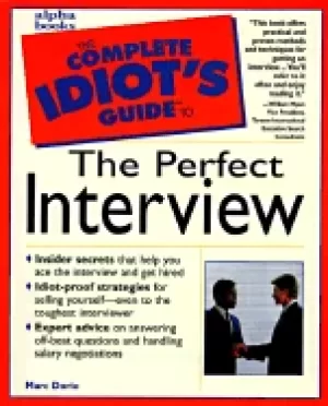 Image of complete idiots guide to the perfect interview