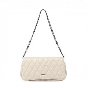 image of Karen Millen Finsbury Mini Quilted Shoulder Bag - CREAM101