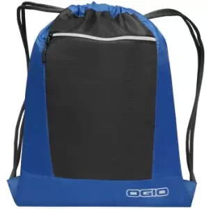 image of Endurance Pulse Drawstring Pack Bag (One Size) (Cobalt Blue/ Black) - Ogio