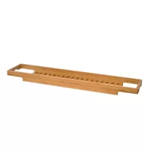 image of Lloyd Pascal Slim Bamboo Bath Bridge - Brown