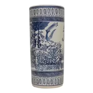 image of Monet Blue & White Bountiful Garden Umbrella Stand