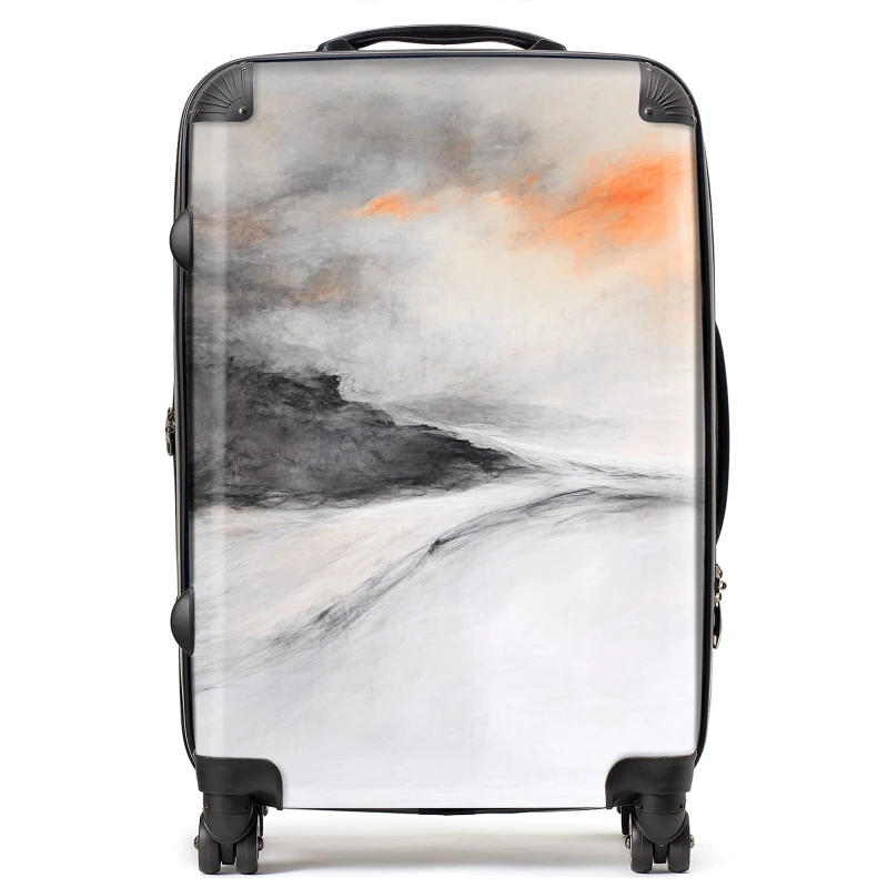 Image of Designer Luggage Isla Quinn: 00013 Suitcase in Grey Size: Large Grey Unisex Large