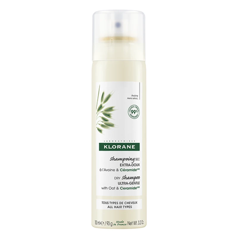 Image of Klorane Dry Shampoo With Oat & CeramideLike Spray 150ml