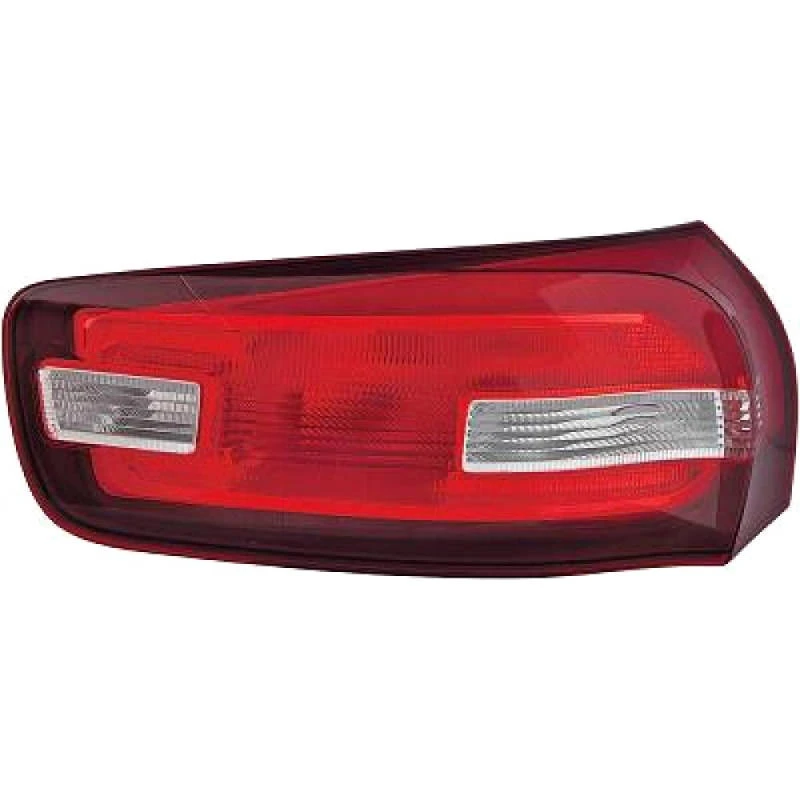 Image of DIEDERICHS 4073691 Rear light Outer section, Left, W16W Combination Rearlight (391)