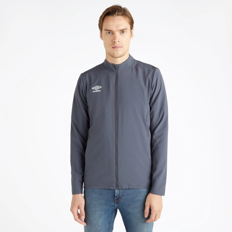 Image of Umbro Mens Performance Tracksuit Top Carbon male Large