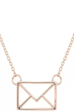 Ted Baker Ladies Rose Gold Plated Irinna Love Letter Pendant TBJ1268-24-03