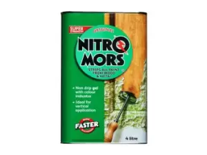 Image of Nitromor NITNPV004 All-Purpose Paint & Varnish Remover 4 litre