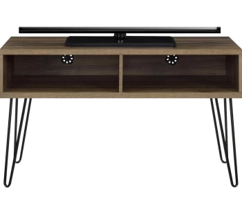 Image of DOREL HOME Owen Retro 1748196COMUK 1067mm TV Stand - Rustic oak