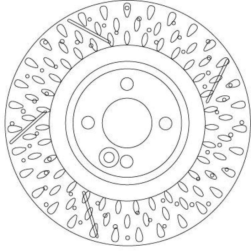 Image of Brake disc TRW DF6930S
